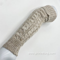 Winter Women Warm Black Knit Leg Warmers